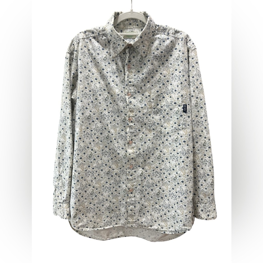 Guess button down BTS Paisley shirt vintage USA size small